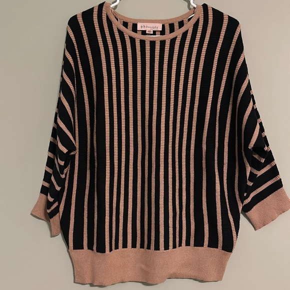Philosophy striped sweater M - Picture 1 of 5